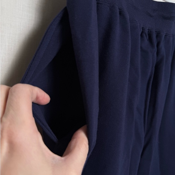 Mizuno Recover Straight Leg Sweatpants Womens Large Navy Athletic Lounge NWT - Picture 7 of 8